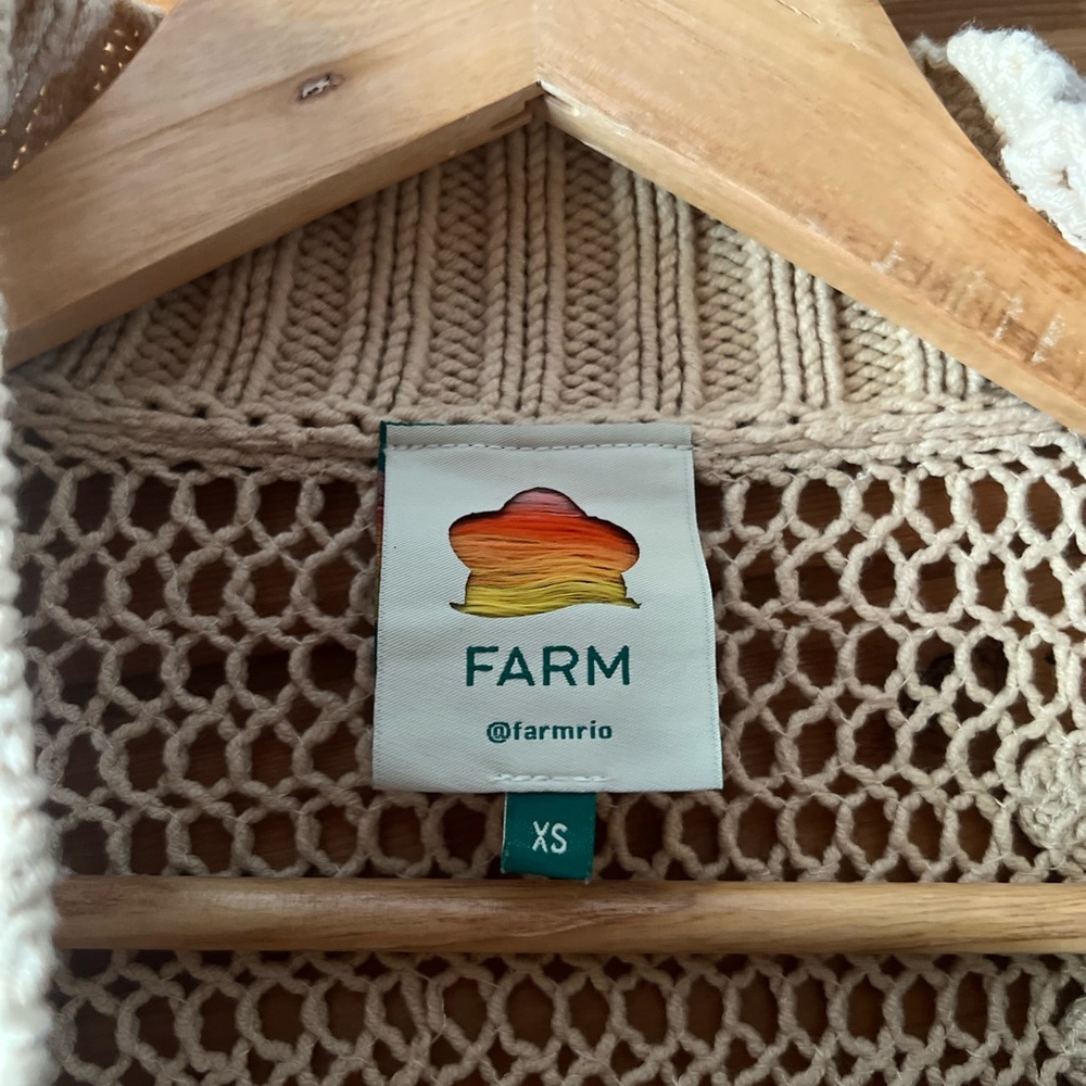 FARM Rio Embroidered Cotton Cardigan - Picture 5 of 13